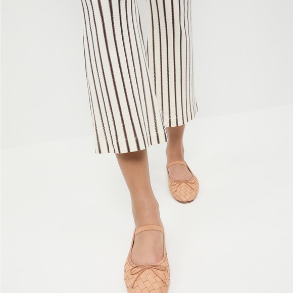 Loeffler Randall Leonie Woven Honey Ballet Flat - Picture 2 of 5